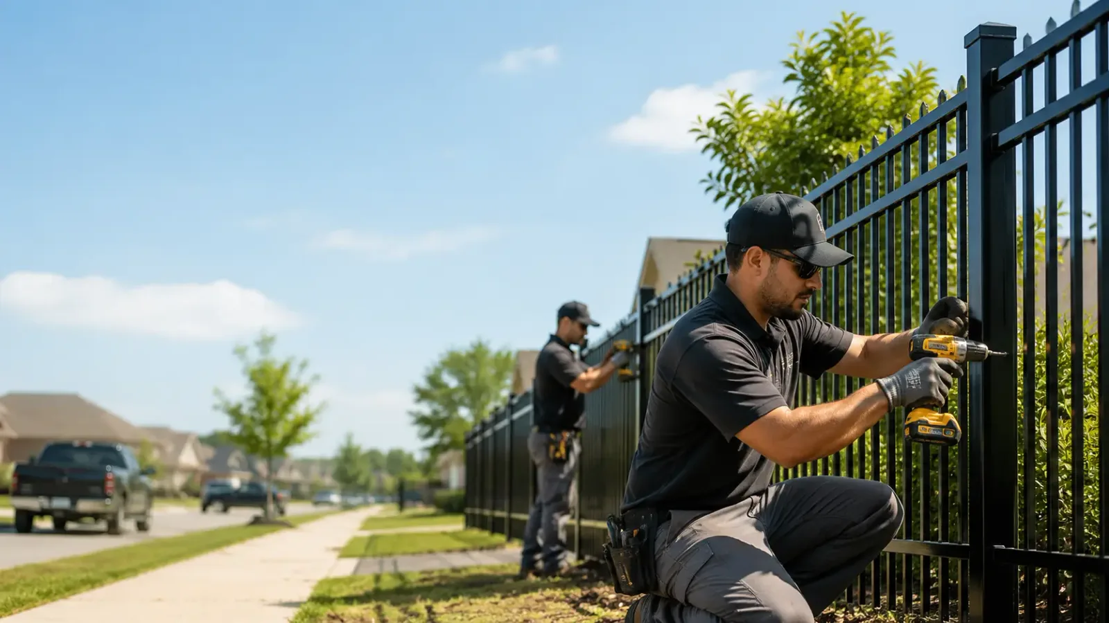 Metal Fence Installation in Oakfield, GA